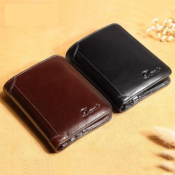 wallets 2021 genuine leather men's wallet card short thin mini purses clutch holder money bag, Red;black
wallets 2021 genuine leather men's wallet card short thin mini purses clutch holder money bag, Red;black