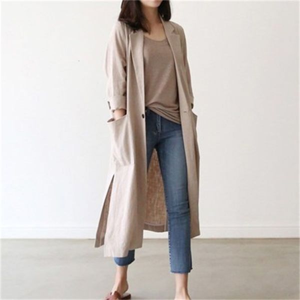 women's trench coats new retro linen autumn spring overcoat outwear ladies chic long vintage flax o8xn, Tan;black
women's trench coats new retro linen autumn spring overcoat outwear ladies chic long vintage flax o8xn, Tan;black