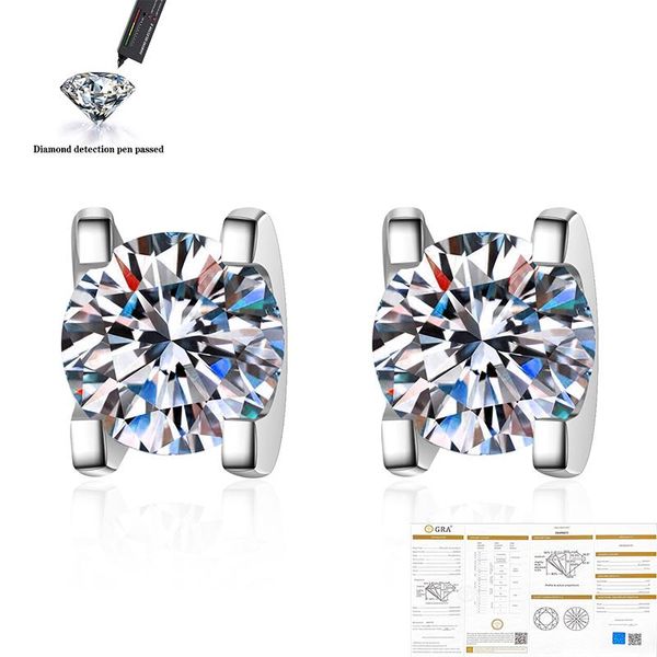 stud 925 silver 0.3ct d color moissanite vvs fine jewelry diamond earring with national for women gift, Golden;silver
stud 925 silver 0.3ct d color moissanite vvs fine jewelry diamond earring with national for women gift, Golden;silver