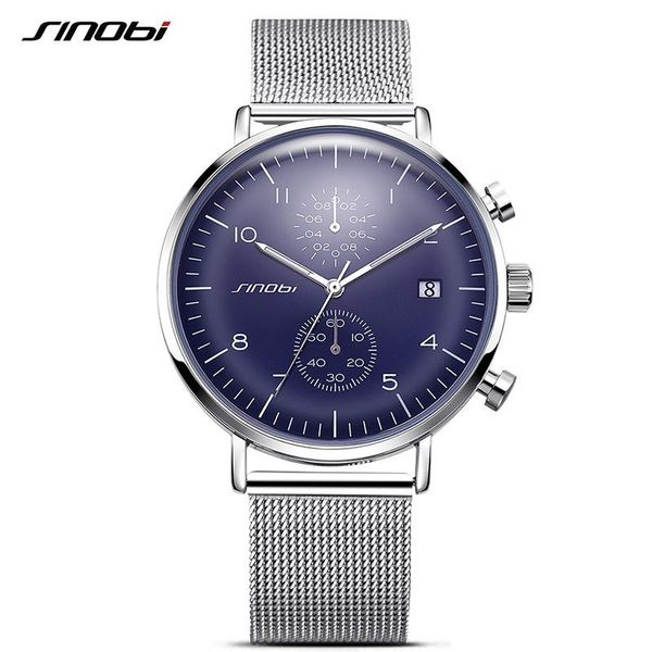 wristwatches sinobi business quartz watches men luminous pointer mens watch stainless steel mesh strap wristwatch calendar relogio masculino, Slivery;brown
wristwatches sinobi business quartz watches men luminous pointer mens watch stainless steel mesh strap wristwatch calendar relogio masculino, Slivery;brown