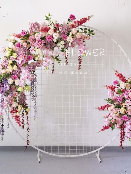 decorative flowers & wreaths decoracion de arco personalizado para boda europea, flor artificial con accesorios hierro forjado, hilera pared
decorative flowers & wreaths decoracion de arco personalizado para boda europea, flor artificial con accesorios hierro forjado, hilera pared