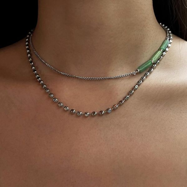chokers timeless wonder glam geo stone layered chains necklace for women chinese style jewelry ins party trendy choker gothic egirl 6424, Golden;silver
chokers timeless wonder glam geo stone layered chains necklace for women chinese style jewelry ins party trendy choker gothic egirl 6424, Golden;silver