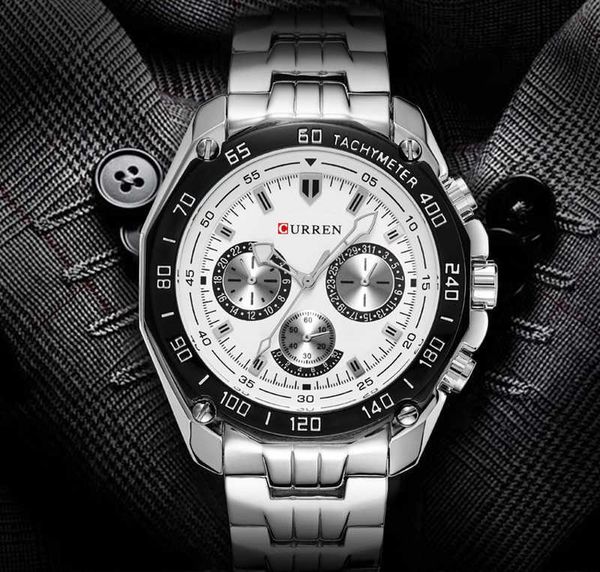 sichu1- u1 men's watch analog quartz business classic stainless steel oem montre de luxe, Silver
sichu1- u1 men's watch analog quartz business classic stainless steel oem montre de luxe, Silver