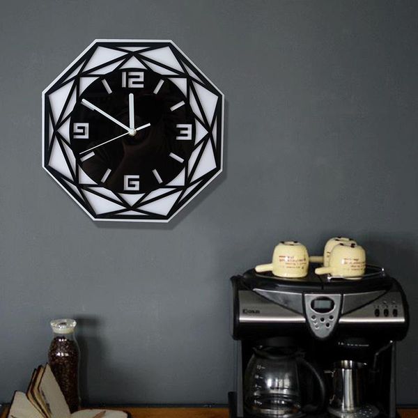wall clocks geometric hollow clock modern simple style acrylic hanging for home bedroom silent scanning 30*30cm
wall clocks geometric hollow clock modern simple style acrylic hanging for home bedroom silent scanning 30*30cm