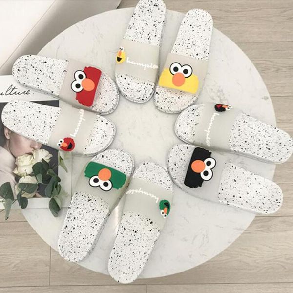 slippers jelly slip-ons graffiti slides cute cartoon anti-skid flats summer woman shoes casual open toe beach chaussure femme flip flops, Black
slippers jelly slip-ons graffiti slides cute cartoon anti-skid flats summer woman shoes casual open toe beach chaussure femme flip flops, Black