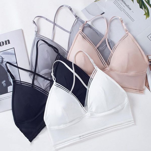 yoga outfit wireless women's tube cross back crop push up breathable triangular cup underwear women solid color bra girls
yoga outfit wireless women's tube cross back crop push up breathable triangular cup underwear women solid color bra girls
