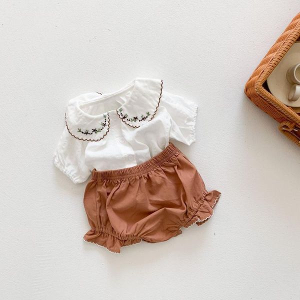 clothing sets 2021 summer baby girl clothes outfit born shirt + lantern shorts suit for 1 year birthday, White
clothing sets 2021 summer baby girl clothes outfit born shirt + lantern shorts suit for 1 year birthday, White