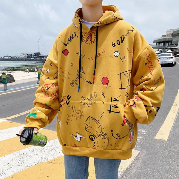 men's hoodies & sweatshirts printing long sleeve lovers clothes coats cotton pullover casual round collar hooded size m-5xl near, Black
men's hoodies & sweatshirts printing long sleeve lovers clothes coats cotton pullover casual round collar hooded size m-5xl near, Black