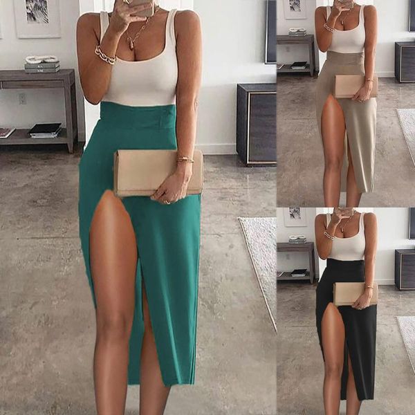 casual dresses lady sling womens fashion solid color splicing sleeveless high waist split fork dress veshje të modës, Black;gray
casual dresses lady sling womens fashion solid color splicing sleeveless high waist split fork dress veshje të modës, Black;gray