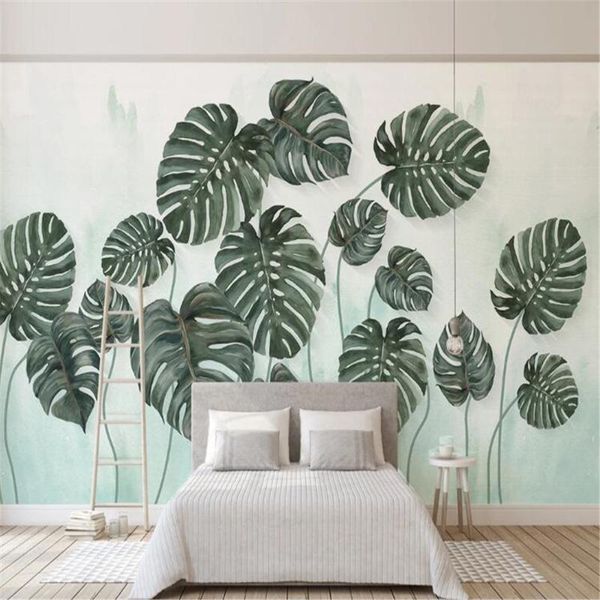 wallpapers milofi custom 3d large wallpaper mural small fresh green leaves plants watercolor tv background wall
wallpapers milofi custom 3d large wallpaper mural small fresh green leaves plants watercolor tv background wall