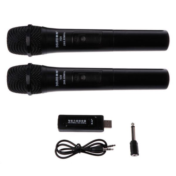 microphones uhf usb 3.5mm 6.35mm wireless microphone megaphone handheld mic with receiver for karaoke speech loudspeaker
microphones uhf usb 3.5mm 6.35mm wireless microphone megaphone handheld mic with receiver for karaoke speech loudspeaker