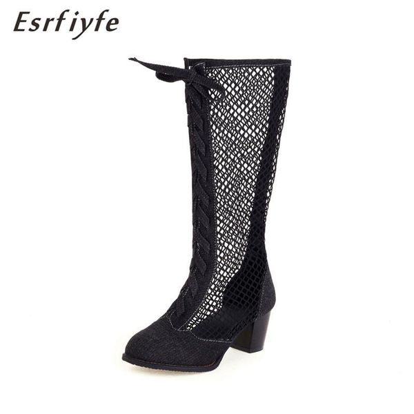 women knee high boots spring autumn hollow out lace up shoes woman heels cool large size 34-48, Black
women knee high boots spring autumn hollow out lace up shoes woman heels cool large size 34-48, Black