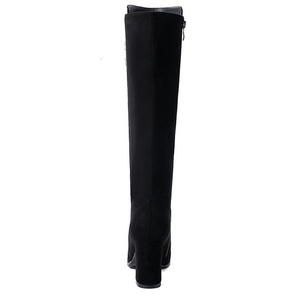 asumer ones arrive knee time women pointed of crystal foot zip high heels shoes winter feast boots, Black
asumer ones arrive knee time women pointed of crystal foot zip high heels shoes winter feast boots, Black