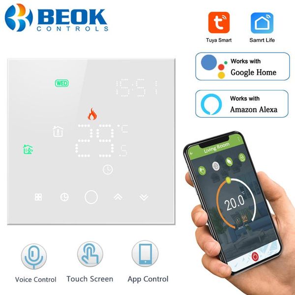 smart home control beok tuya wifi thermostat for gas boiler temperature regulator floor heating thermotato works with google alexa
smart home control beok tuya wifi thermostat for gas boiler temperature regulator floor heating thermotato works with google alexa