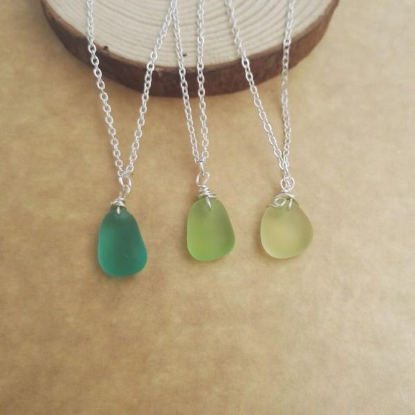 pendant necklaces sanlan 1pcs handmade 12-16mm choose your own sea glass necklace jewelry gift, Silver
pendant necklaces sanlan 1pcs handmade 12-16mm choose your own sea glass necklace jewelry gift, Silver