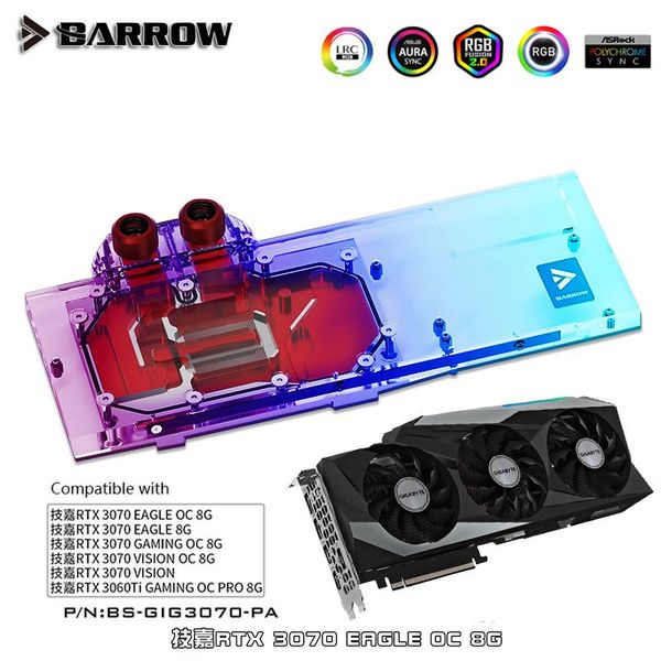 barrow gpu water block for gigabyte rtx 3070 series/3060ti, full coverage vga cooler, 5v m/b sync, bs-gig3070-pa fans & coolings
barrow gpu water block for gigabyte rtx 3070 series/3060ti, full coverage vga cooler, 5v m/b sync, bs-gig3070-pa fans & coolings