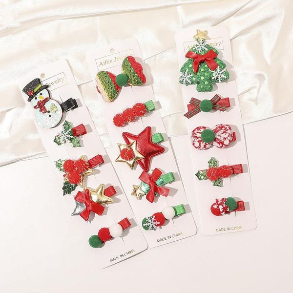 hair accessories 5pcs/set christmas kids clips cute cartoon snowman bowknot pins for women girl barrette, Slivery;white
hair accessories 5pcs/set christmas kids clips cute cartoon snowman bowknot pins for women girl barrette, Slivery;white
