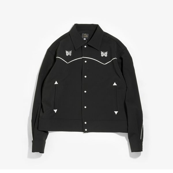 men's jackets mens designer needles 20ss butterfly embroidery retro fashion high street casual outwear, Black;brown
men's jackets mens designer needles 20ss butterfly embroidery retro fashion high street casual outwear, Black;brown