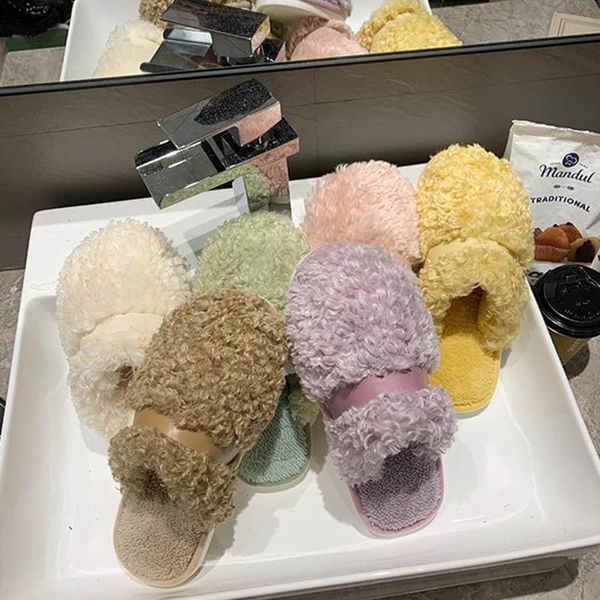 women home slippers closed toe indoor furry slides house warm fur shoes for slip on flats female cute faux slipper, Black
women home slippers closed toe indoor furry slides house warm fur shoes for slip on flats female cute faux slipper, Black