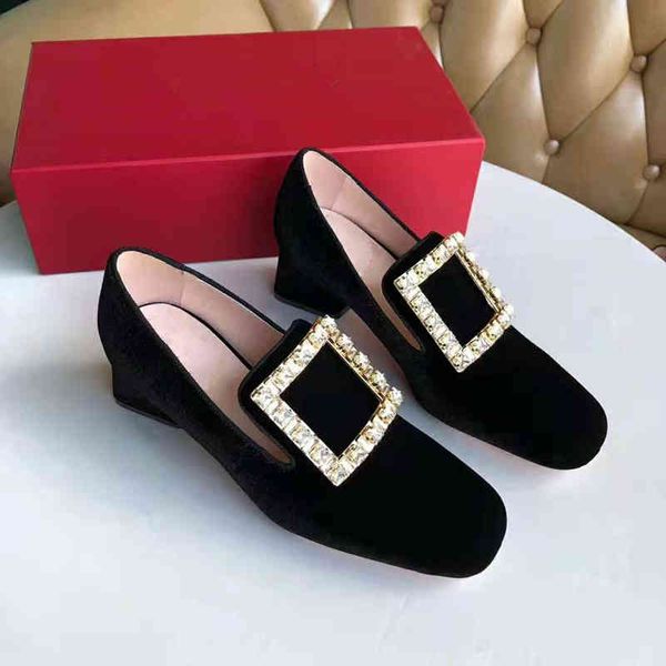 80% off shoes high heels fashion women pumps crystal buckle square toe party dress shoes new luxury designer brand ladies, Black
80% off shoes high heels fashion women pumps crystal buckle square toe party dress shoes new luxury designer brand ladies, Black