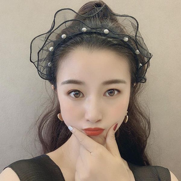 hair accessories black lace crown pearl headbands for women girls fashion solid handmade hairbands bezel ladies hoop
hair accessories black lace crown pearl headbands for women girls fashion solid handmade hairbands bezel ladies hoop