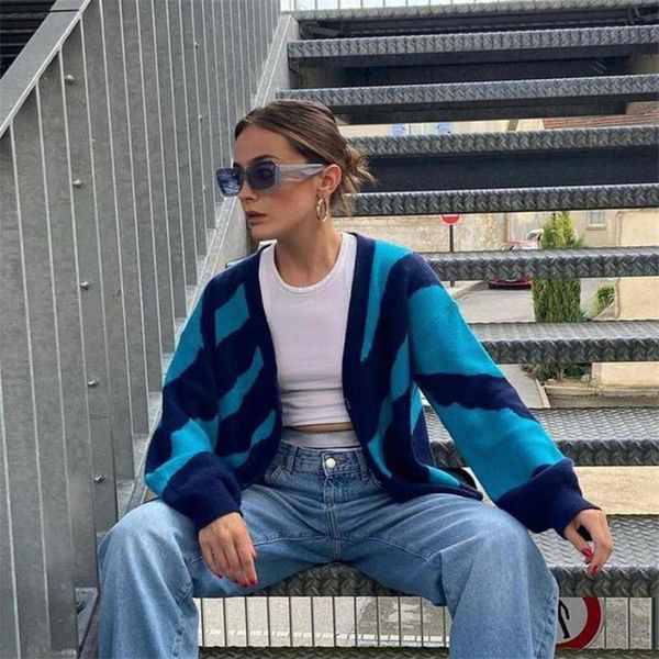 women's knits & tees 2021 women fashion tie dye sweaters button down loose sweater long sleeve shawl cardigan v neck color block knitte, White
women's knits & tees 2021 women fashion tie dye sweaters button down loose sweater long sleeve shawl cardigan v neck color block knitte, White