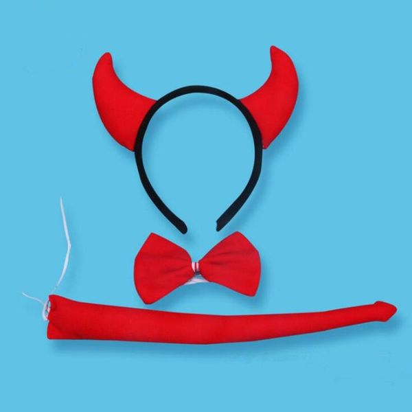 party masks red devil demon horn headband hair band bow tie tail cosplay 3pcs set women girls carnival fancy dress decor halloween
party masks red devil demon horn headband hair band bow tie tail cosplay 3pcs set women girls carnival fancy dress decor halloween
