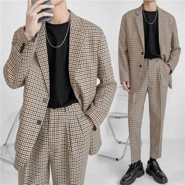 men's suits & blazers and women's designer plaid suit (jacket + pants), wears slim fit 2-piece blazers, blazers business suits, cr, White;black
men's suits & blazers and women's designer plaid suit (jacket + pants), wears slim fit 2-piece blazers, blazers business suits, cr, White;black