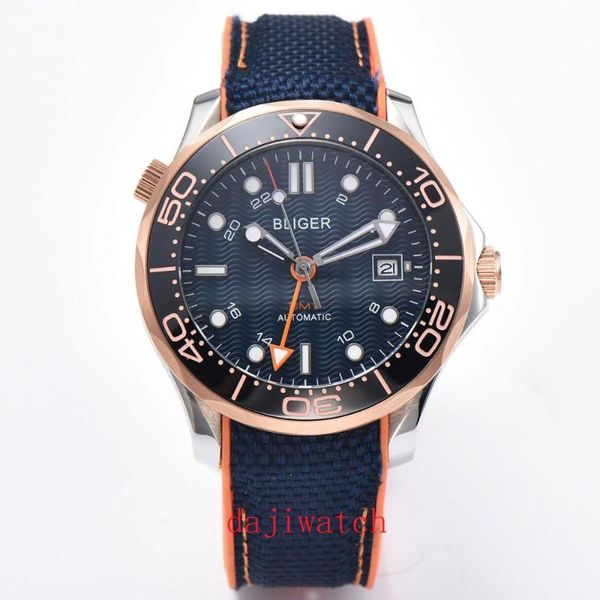 wristwatches corgeut fashion round bliger automatic winding watch gmt hands 41mm sapphire glass blue dial date window rubber strap, Slivery;brown
wristwatches corgeut fashion round bliger automatic winding watch gmt hands 41mm sapphire glass blue dial date window rubber strap, Slivery;brown