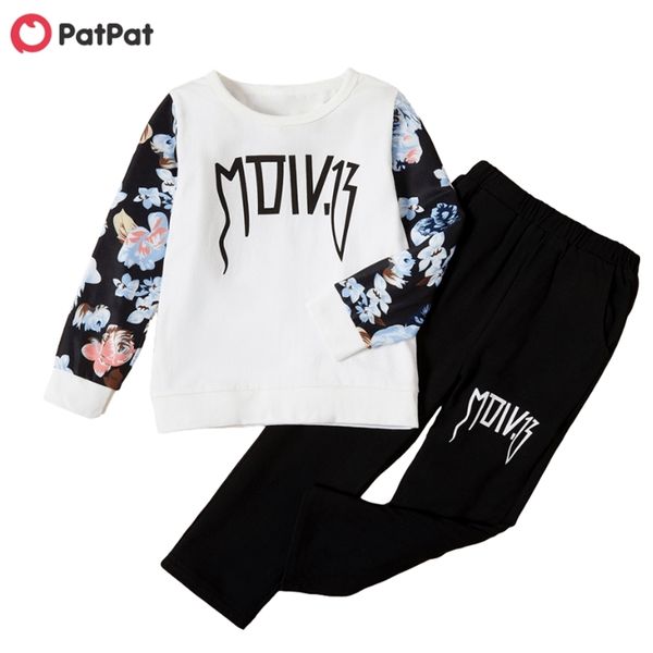 spring and autumn baby / toddler letter floral pullover pants set 210528, White
spring and autumn baby / toddler letter floral pullover pants set 210528, White