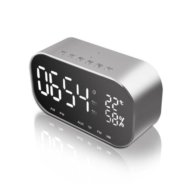 other clocks & accessories multifunction led livingroom alarm clock portable wifi mini subwoofer speaker mirror function balck/gold/grey
other clocks & accessories multifunction led livingroom alarm clock portable wifi mini subwoofer speaker mirror function balck/gold/grey