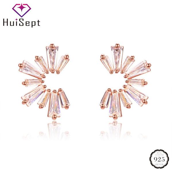 huisept 925 silver jewellery earrings with zircon gemstones daisy shaped stud for women wedding rose gold wholesale, Golden;silver
huisept 925 silver jewellery earrings with zircon gemstones daisy shaped stud for women wedding rose gold wholesale, Golden;silver
