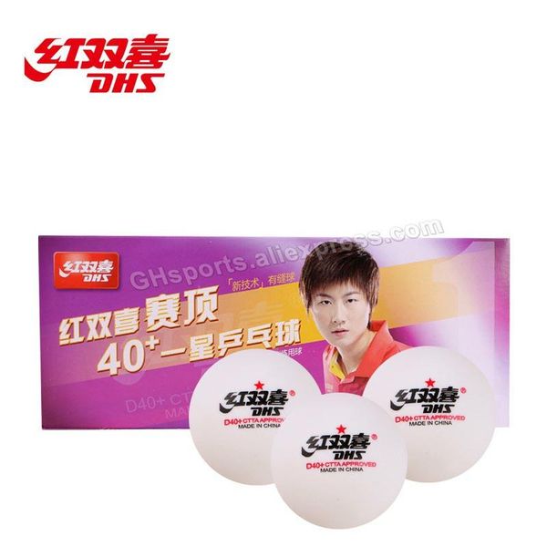 balls dhs table tennis ball d40+ 1-star plastic abs original pong 
balls dhs table tennis ball d40+ 1-star plastic abs original pong