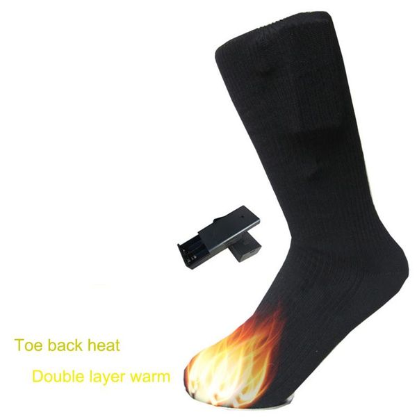 sports socks double layers heated battery operated winter foot warmers heating cotton bhd2, Black
sports socks double layers heated battery operated winter foot warmers heating cotton bhd2, Black