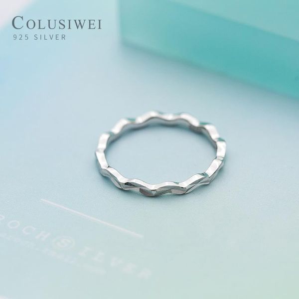 cluster rings colusiwei real 925 sterling silver wave face cut ring for women geometric korean female fashion jewelry accessories, Golden;silver
cluster rings colusiwei real 925 sterling silver wave face cut ring for women geometric korean female fashion jewelry accessories, Golden;silver