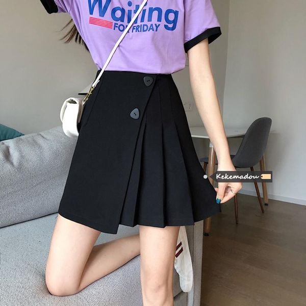 woman skirts 2021 short skirt a-line pleated summer korean version of high waist all-match thin, Black
woman skirts 2021 short skirt a-line pleated summer korean version of high waist all-match thin, Black
