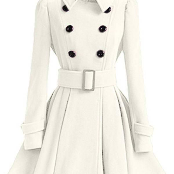 women's & faux leather ladies office lady elegant a-line long cashmere coats turn down collar double breasted solid female wool blend c, Black
women's & faux leather ladies office lady elegant a-line long cashmere coats turn down collar double breasted solid female wool blend c, Black