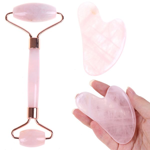 2pcs/set roller stone natural rose beauty skin massage tool pink jade facial massage crystal roller jade
2pcs/set roller stone natural rose beauty skin massage tool pink jade facial massage crystal roller jade