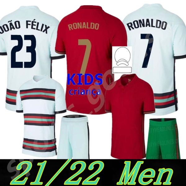 20 21 portugal ronaldo soccer jerseys joao felix 2021 diogo andre silva bernardo fernandes camisa de futebol men kids kit football shirts pi, Black;yellow
20 21 portugal ronaldo soccer jerseys joao felix 2021 diogo andre silva bernardo fernandes camisa de futebol men kids kit football shirts pi, Black;yellow