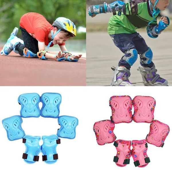 6pcs outdoor children skating knee elbow hand brace pads protective guard set &, Black;gray
6pcs outdoor children skating knee elbow hand brace pads protective guard set &, Black;gray