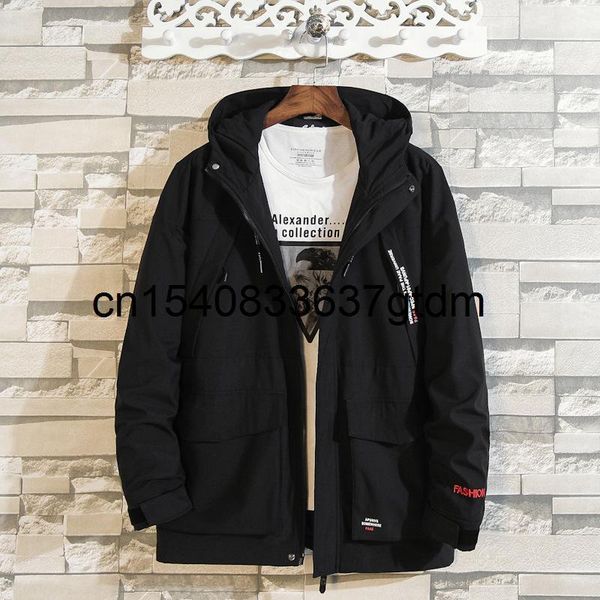 spring men's fattening plus size fashion casual coat jacket fat hooded windbreaker medium length jackets, Black;brown
spring men's fattening plus size fashion casual coat jacket fat hooded windbreaker medium length jackets, Black;brown