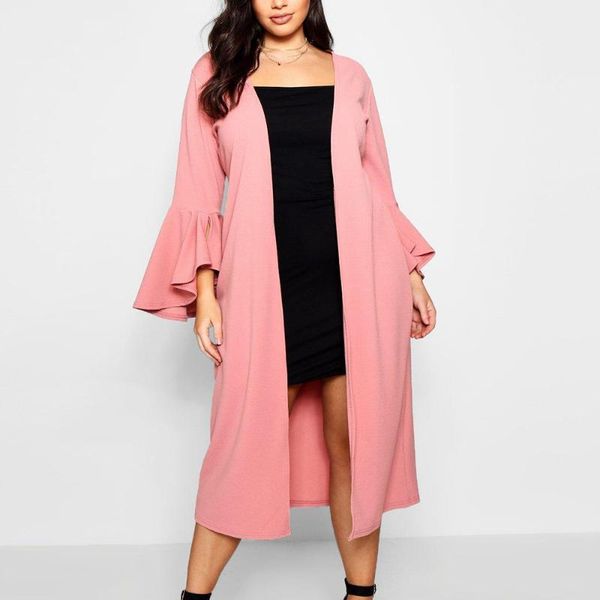 women's trench coats woman big size high street chic wear elegant outwear fashion long flare sleeve clothing open stitch clothes with s, Tan;black
women's trench coats woman big size high street chic wear elegant outwear fashion long flare sleeve clothing open stitch clothes with s, Tan;black