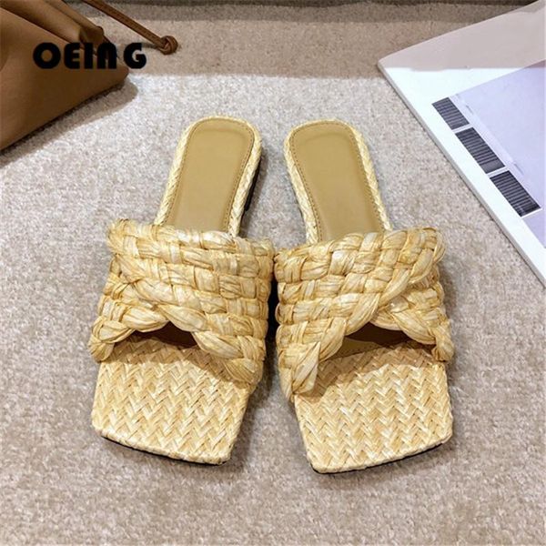 summer women weave slippers open toe flat casual comfortable ladies shoes holiday beach outside, Black
summer women weave slippers open toe flat casual comfortable ladies shoes holiday beach outside, Black