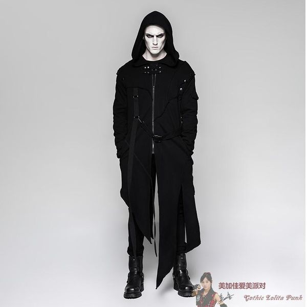 women's trench coats punk rave dark steampunk gothic detachable irregular multi wearing french long coat y745, Tan;black
women's trench coats punk rave dark steampunk gothic detachable irregular multi wearing french long coat y745, Tan;black