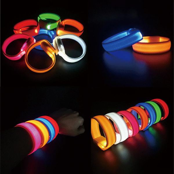 bangle outdoor sports led bracelet luminous cycling night running armband, double-sided exposure wristband fashion bangles, Black
bangle outdoor sports led bracelet luminous cycling night running armband, double-sided exposure wristband fashion bangles, Black