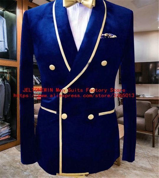 men's suits & blazers jeltoin double-breasted men gold shawl lapel royal blue velvet wedding groom tuxedo party blazer prom business su, White;black
men's suits & blazers jeltoin double-breasted men gold shawl lapel royal blue velvet wedding groom tuxedo party blazer prom business su, White;black