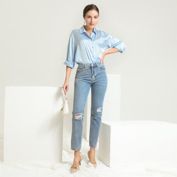 women's jeans 2021 autumn casual work commute pencil femme 100% cotton skinny vintage denim pants women ripped femmal, Blue
women's jeans 2021 autumn casual work commute pencil femme 100% cotton skinny vintage denim pants women ripped femmal, Blue