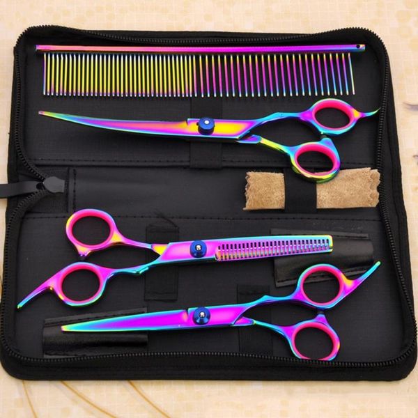 pet grooming scissors set 7 inch professional cat dog hairdressing hair cutting dazzle colour apparel
pet grooming scissors set 7 inch professional cat dog hairdressing hair cutting dazzle colour apparel