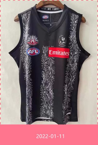 size s-3xl 2021 jersey 2022 collingwood magpies guernsey home/away rugby, Black;gray
size s-3xl 2021 jersey 2022 collingwood magpies guernsey home/away rugby, Black;gray