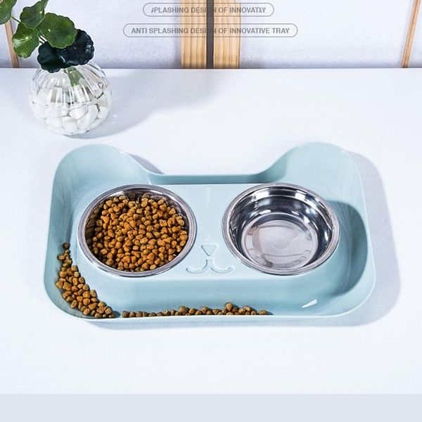 non-spill & non-skid design double dog cat bowls durable stainless steel for pet and water elevated feeder 2021 1 piece feeders
non-spill & non-skid design double dog cat bowls durable stainless steel for pet and water elevated feeder 2021 1 piece feeders
